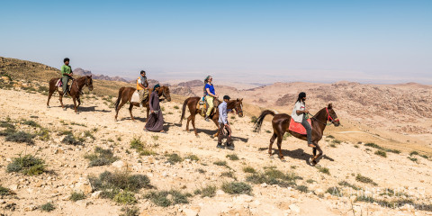 Jordan - horse back riding