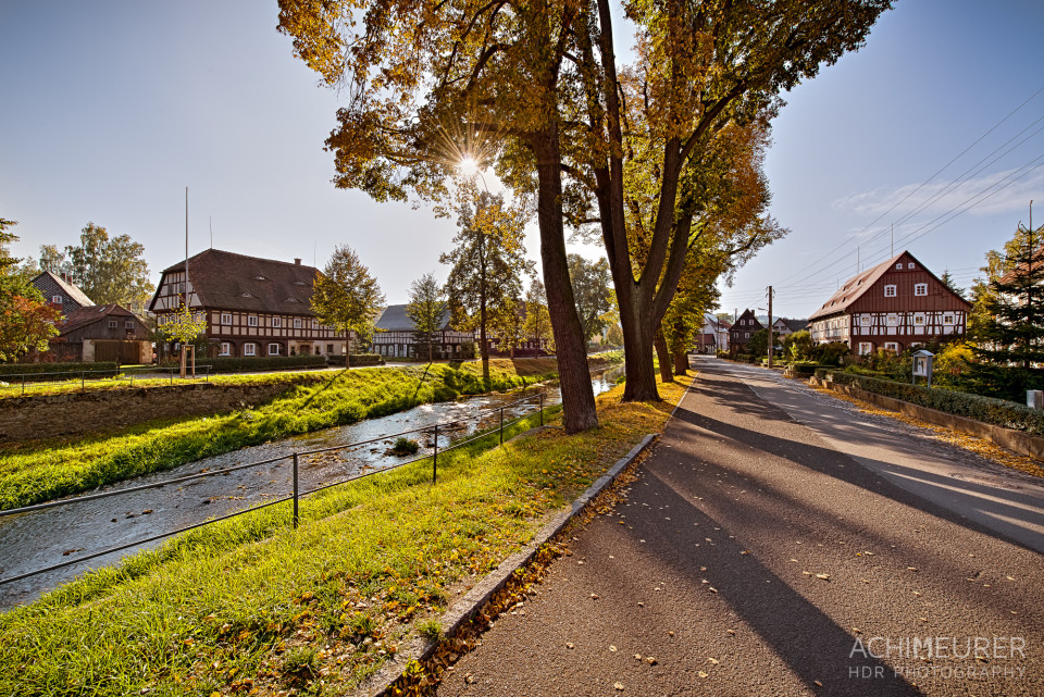 Herbststimmung in Großschönau
