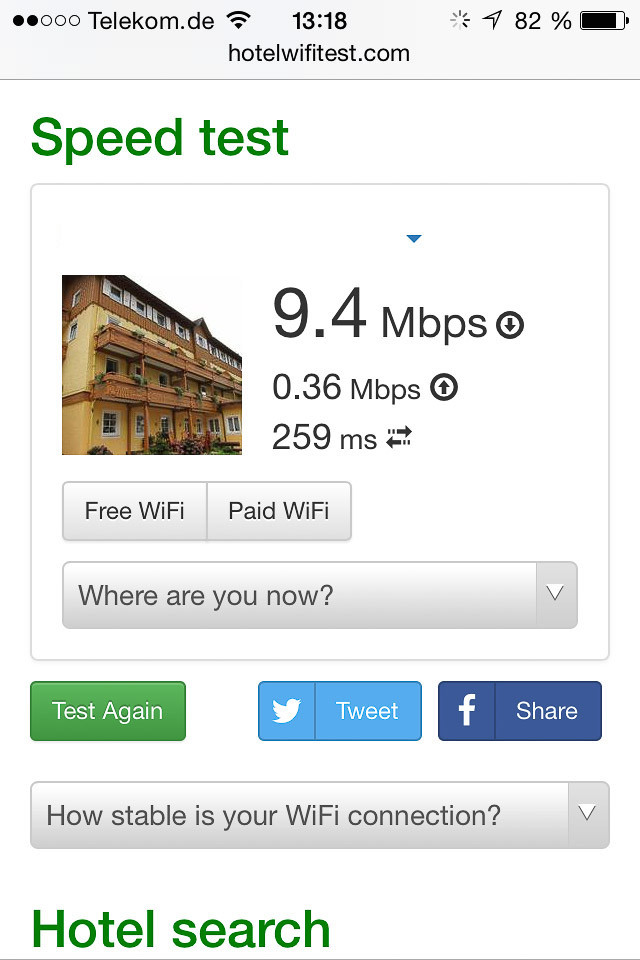 WLAN im Hotel