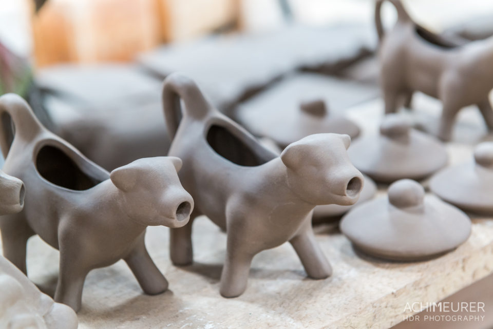 The pottery factory in Lagoa • Die Meurers