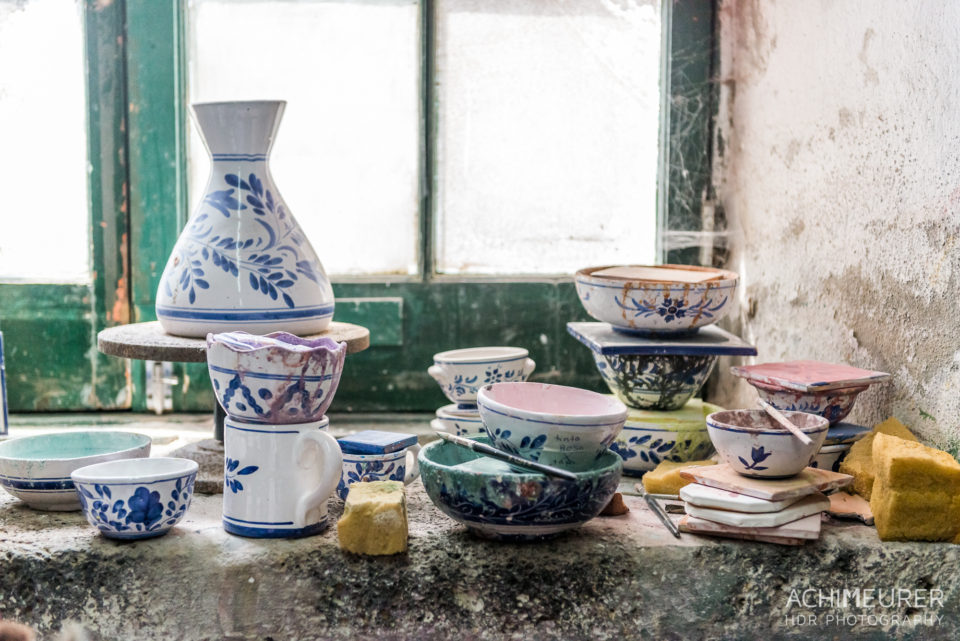 The pottery factory in Lagoa • Die Meurers