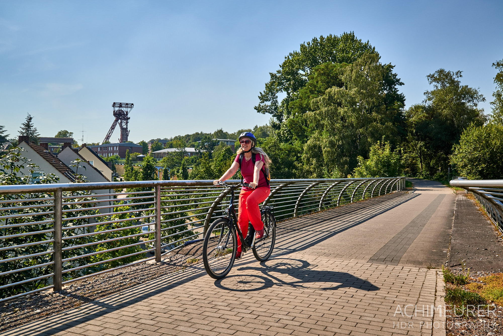 Radfahren im Ruhrgebiet, auf der alten Erzbahn