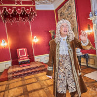 Die Tanzmeisterführung im Museum im Schloss von Wolfenbüttel by AchimMeurer.com                     .