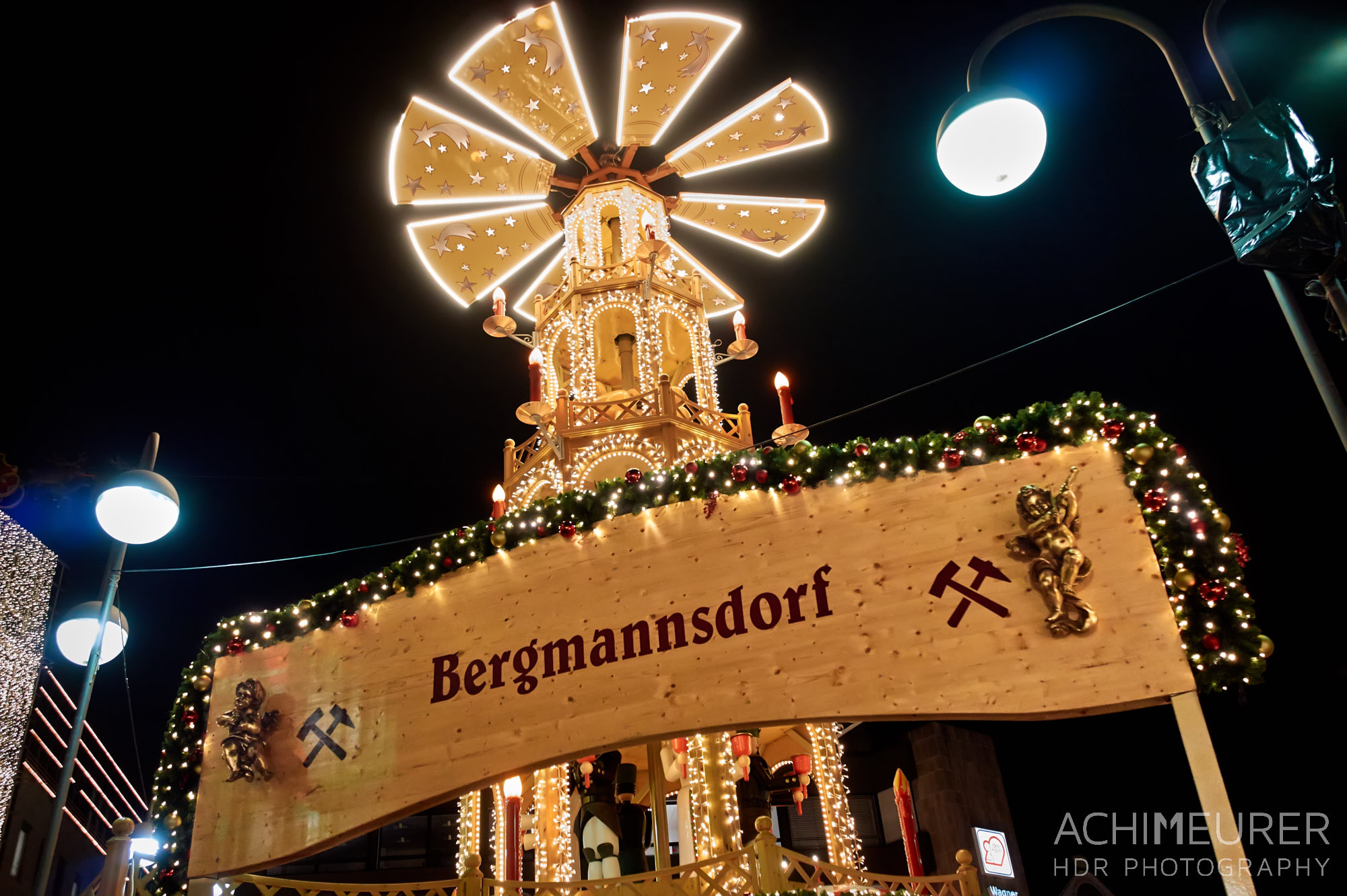 Weihnachtsmarkt in Bochum im Ruhrgebiet by @ Achim Meurer. 