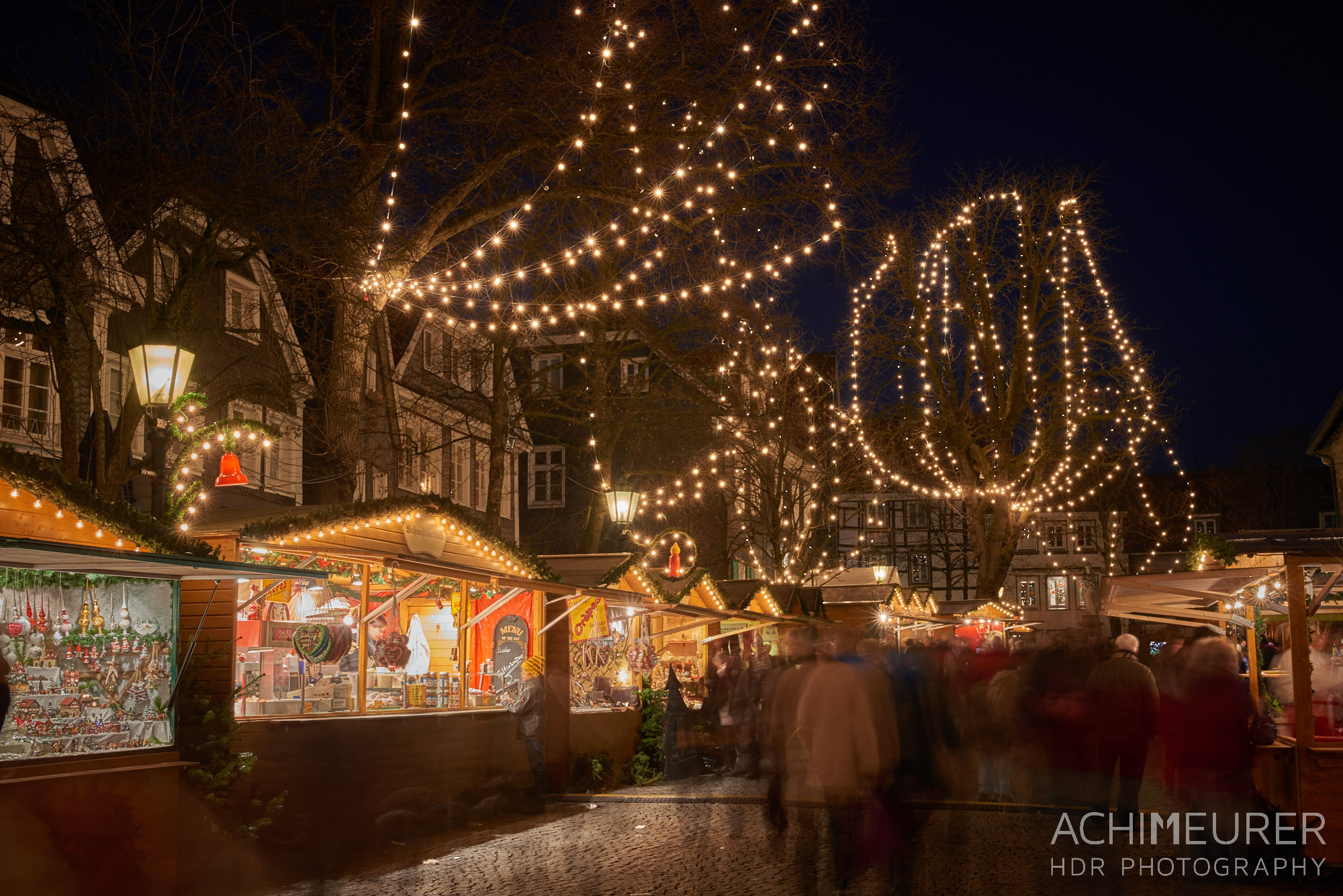 Weihnachtsmarkt in Hattingen im Ruhrgebiet by AchimMeurer.com                     . 