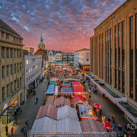Der Weihnachtsmarkt in Recklinghausen by Array.