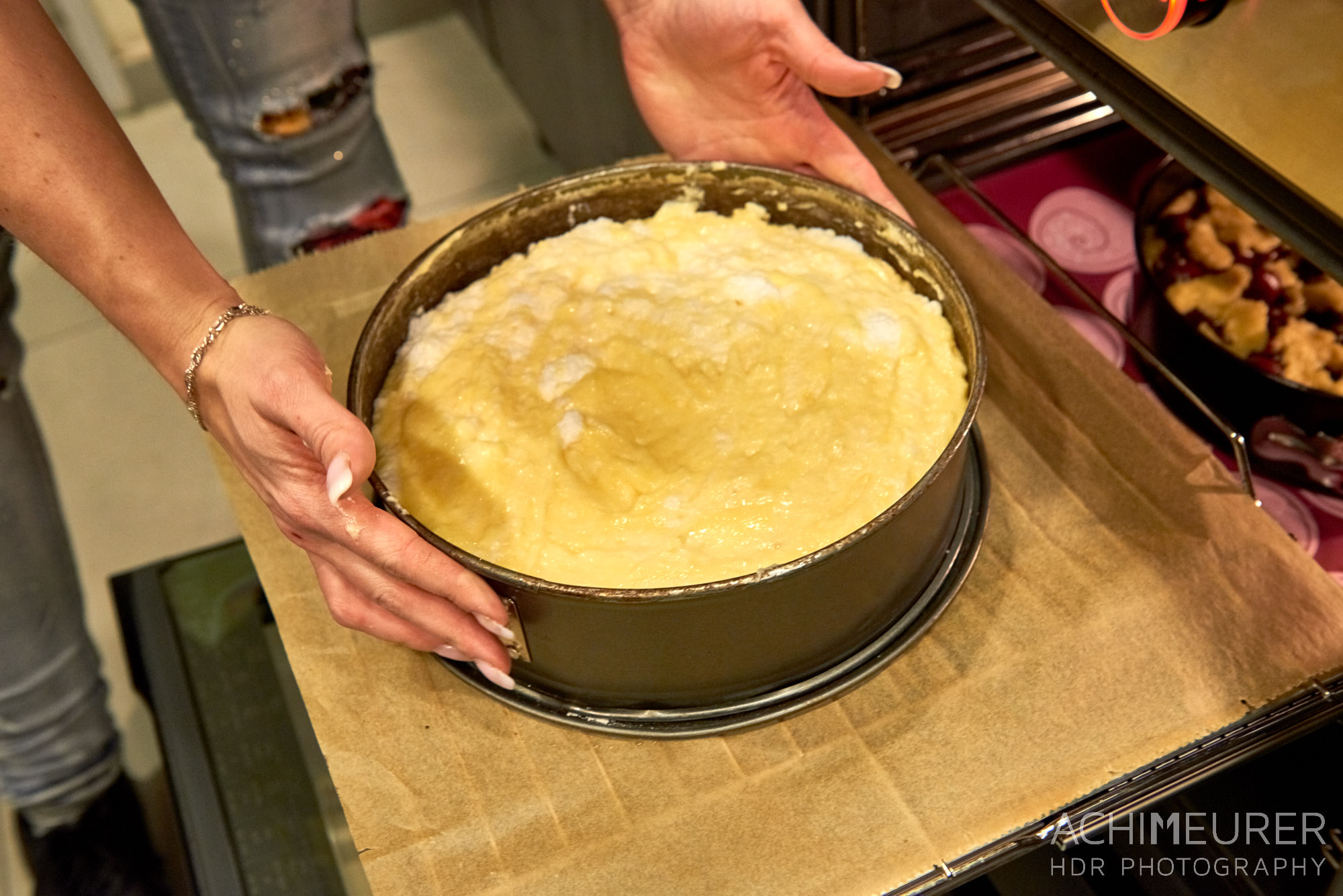 Wie macht man eine Eierschecke - Der typische Kuchen aus der Sächsischen Schweiz by AchimMeurer.com                     . 