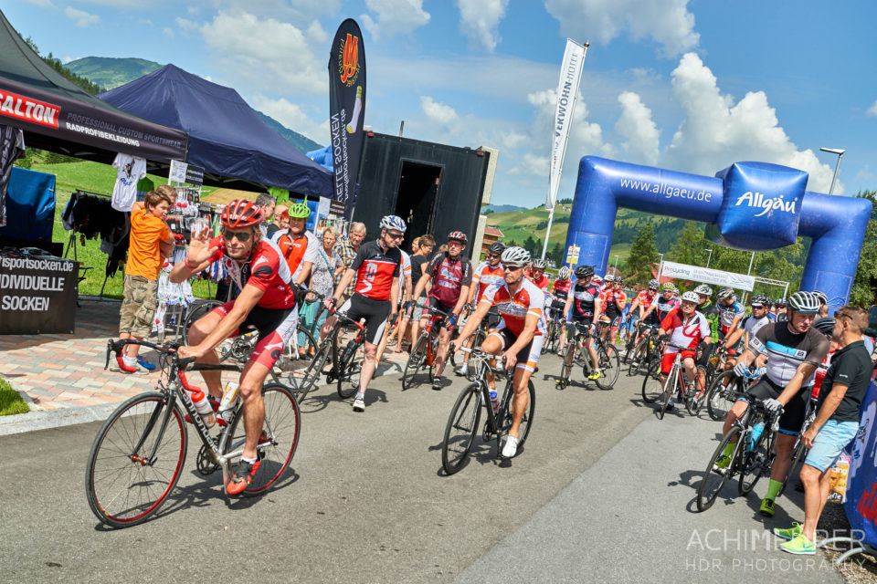 Letzte Ausfahrt "Einrollen" Rad-Marathon Tannheimer Tal 2017 by AchimMeurer.com .