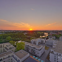 Sonnenuntergang - Impressionen aus Mülheim a.d. Ruhr, Ruhrgebiet , NRW by Array.