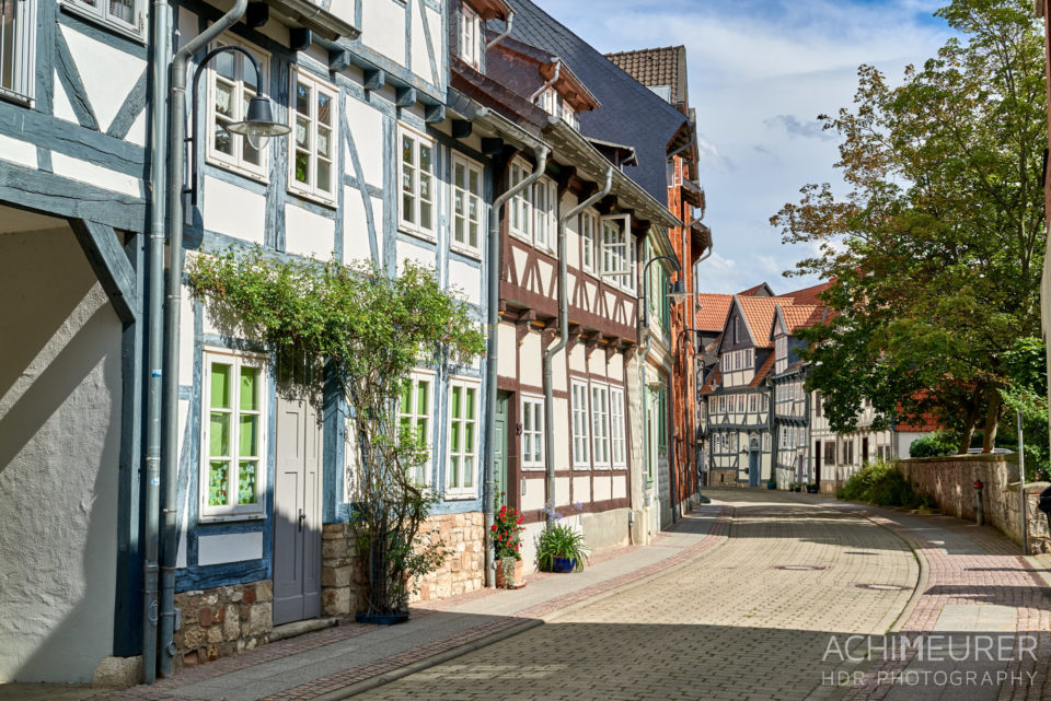 Fachwerkhäuser in Wolfenbüttel by Array. 