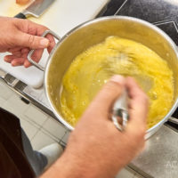 Wie macht man einen Mangoldstrudel - kochen im Jugendgästehaus in Wolfenbüttel by AchimMeurer.com                     .