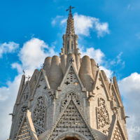 Die Kathedrale von Montferri, Katalonien, Spanien by AchimMeurer.com                     .