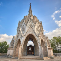 Die Kathedrale von Montferri, Katalonien, Spanien by AchimMeurer.com                     .